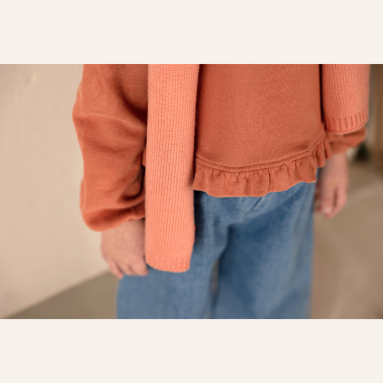 Nixnut Nixnut Lo Sweater - Sunset