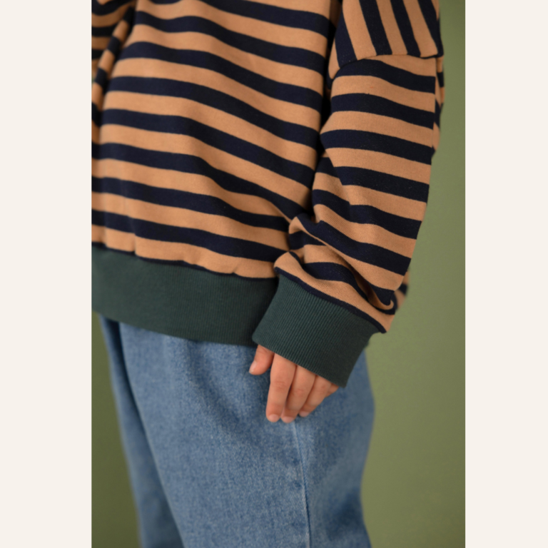Nixnut Nixnut Rel Sweater - Navy Stripe