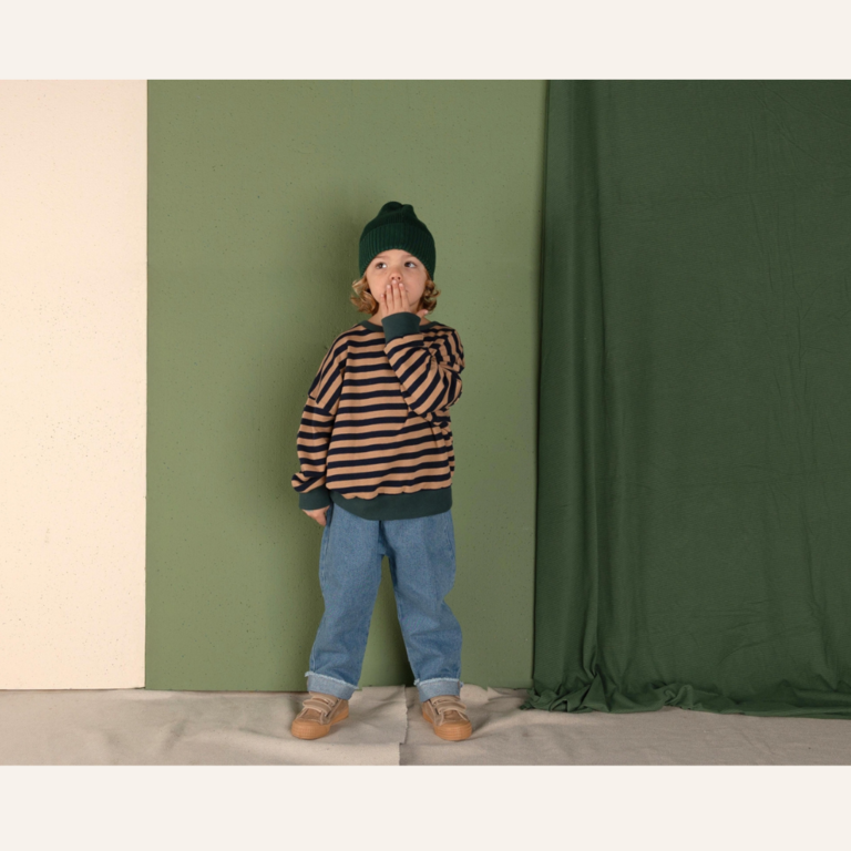 Nixnut Nixnut Rel Sweater - Navy Stripe