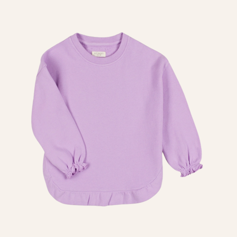 Nixnut Nixnut Ruffled Sweater - Lila