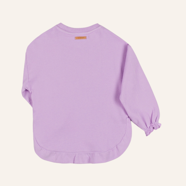 Nixnut Nixnut Ruffled Sweater - Lila