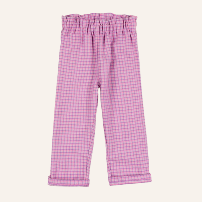 Nixnut Nixnut Ril Pants - Lila Checkered