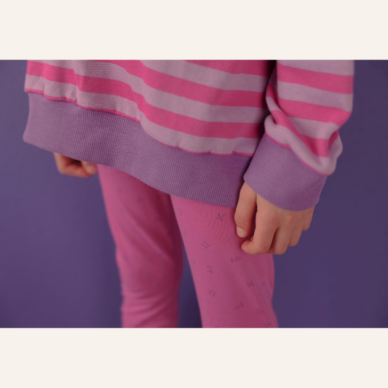 Nixnut Nixnut Stamp Legging - Pinky