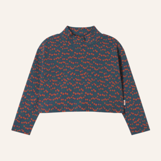 Tiny Cottons Tiny Cottons Mini Apples Rib Mockneck