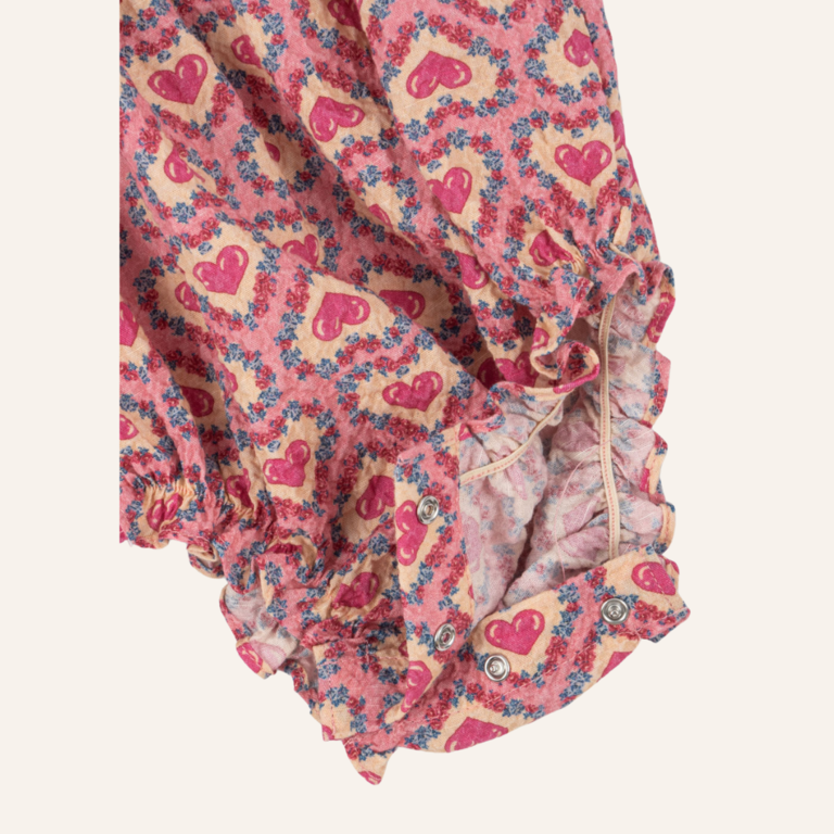 Konges Sløjd Konges Sløjd Vivian  strap romper - Felice rose