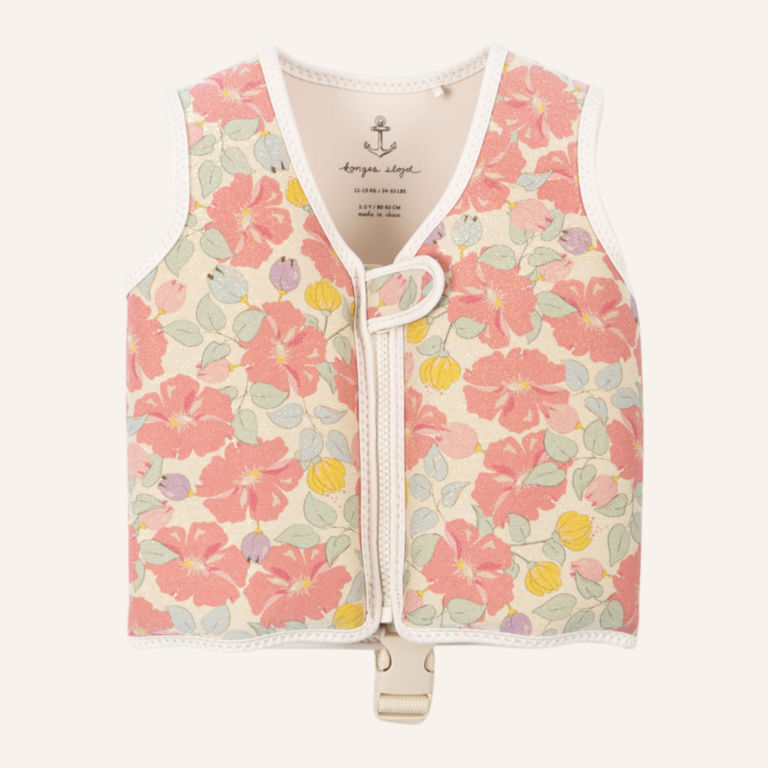 Konges Sløjd Konges Sløjd Avery swim vest - Fleur anglaise