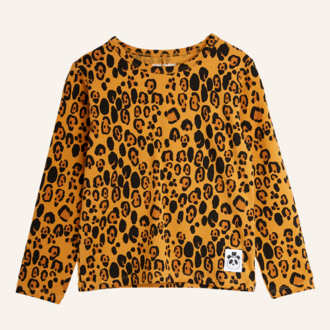 Mini Rodini Mini Rodini Basic leopard LS tee Mini Rodini Mini Rodini Basic leopard LS tee