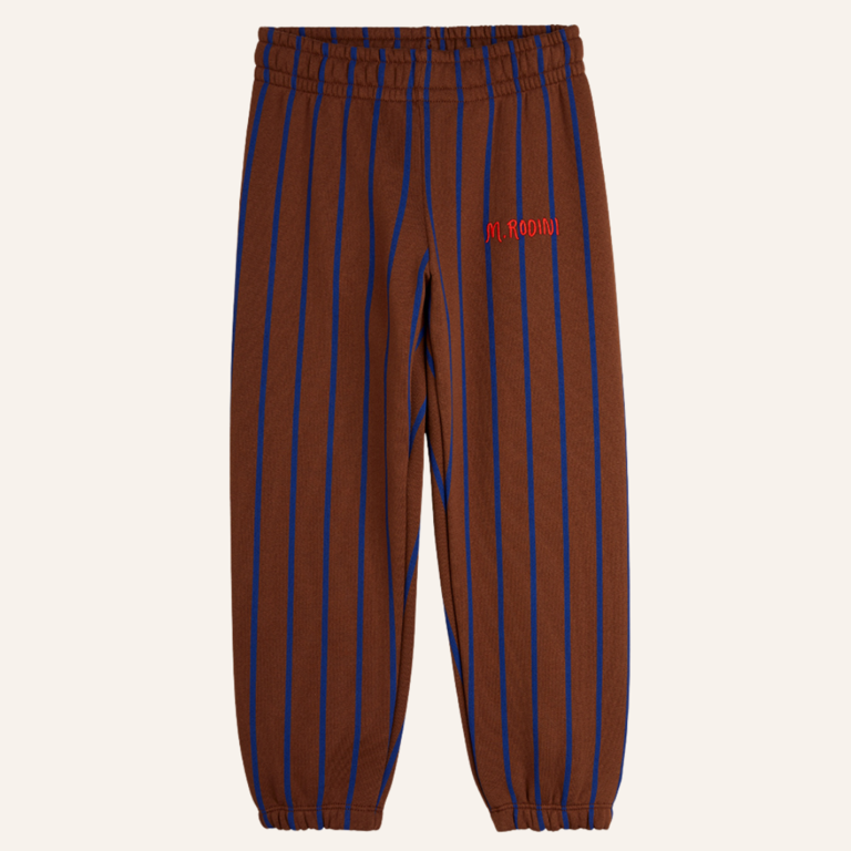 Mini Rodini Mini Rodini Vertical stripe aop sweatpants