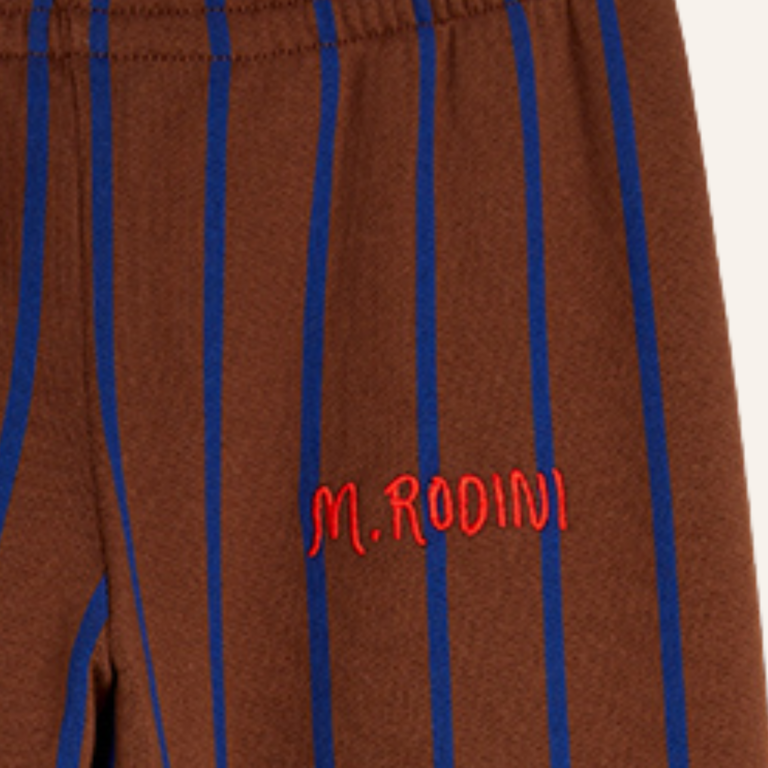 Mini Rodini Mini Rodini Vertical stripe aop sweatpants