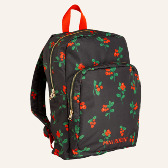 Mini Rodini Mini Rodini lingonberries aop backpack Mini Rodini Mini Rodini lingonberries aop backpack