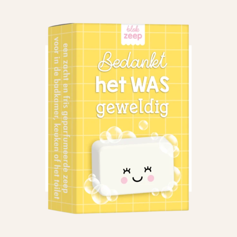 Bedankt het WAS geweldig