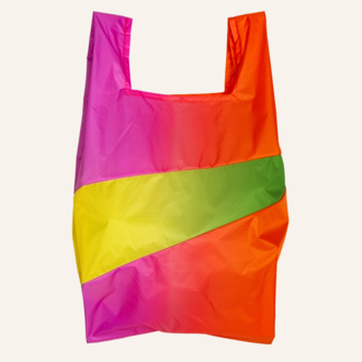 Susan Bijl Susan Bijl -  The New Shopping Bag Humming Limes Size L