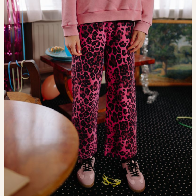 Call me Frankie Call me Frankie leopard pants - Pink
