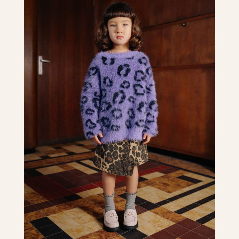 Call me Frankie Call me Frankie Cropped Call me Bunny sweater - purple