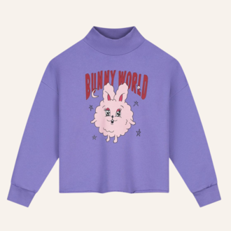 Call me Frankie Call me Frankie Cropped Call me Bunny sweater - purple Call me Frankie Call me Frankie Cropped Call me Bunny sweater - purple