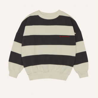 The Campamento The Campamento Grey Stripes Sweatshirt The Campamento The Campamento Grey Stripes Sweatshirt