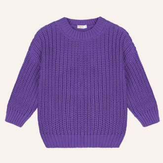 Yuki Yuki Chunky Knitted Sweater - Amethyst Yuki Yuki Chunky Knitted Sweater - Amethyst