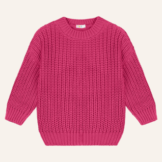Yuki Yuki Chunky Knitted Sweater - Fuchsia Yuki Yuki Chunky Knitted Sweater - Fuchsia
