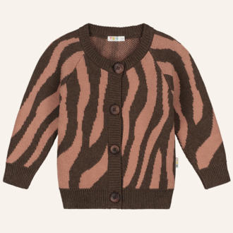 Yuki Yuki Raglan Cardigan - Pink Zebra Yuki Yuki Raglan Cardigan - Pink Zebra