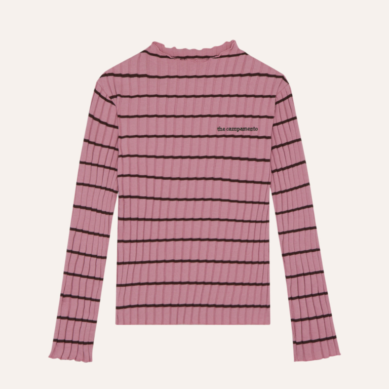 The Campamento The Campamento Pink Stripes T-shirt