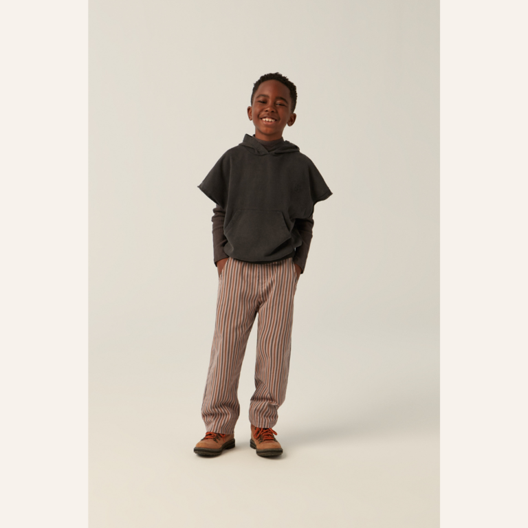 The Campamento The Campamento Grey Stripes Trousers