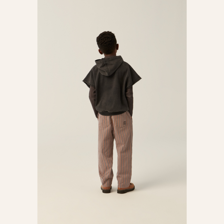 The Campamento The Campamento Grey Stripes Trousers