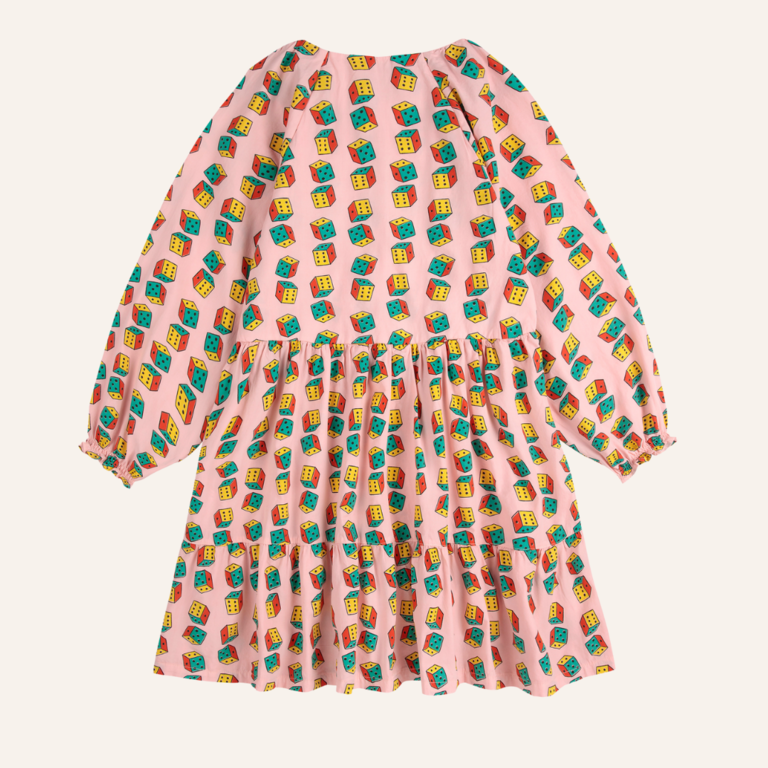 Bobo Choses Bobo Choses Dices All Over Micro Corduroy Dress