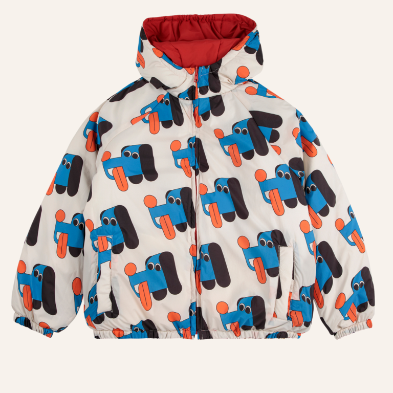 Bobo Choses Bobo Choses Doggy Mate All Over Reversible Anorak