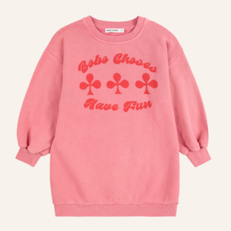 Bobo Choses Bobo Choses Have Fun Sweatshirt Dress Bobo Choses Bobo Choses Have Fun Sweatshirt Dress