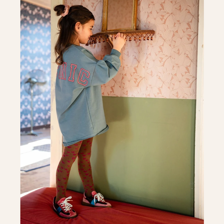 Petit Blush Petit Blush Sweater dress Iconic - Stormy weather