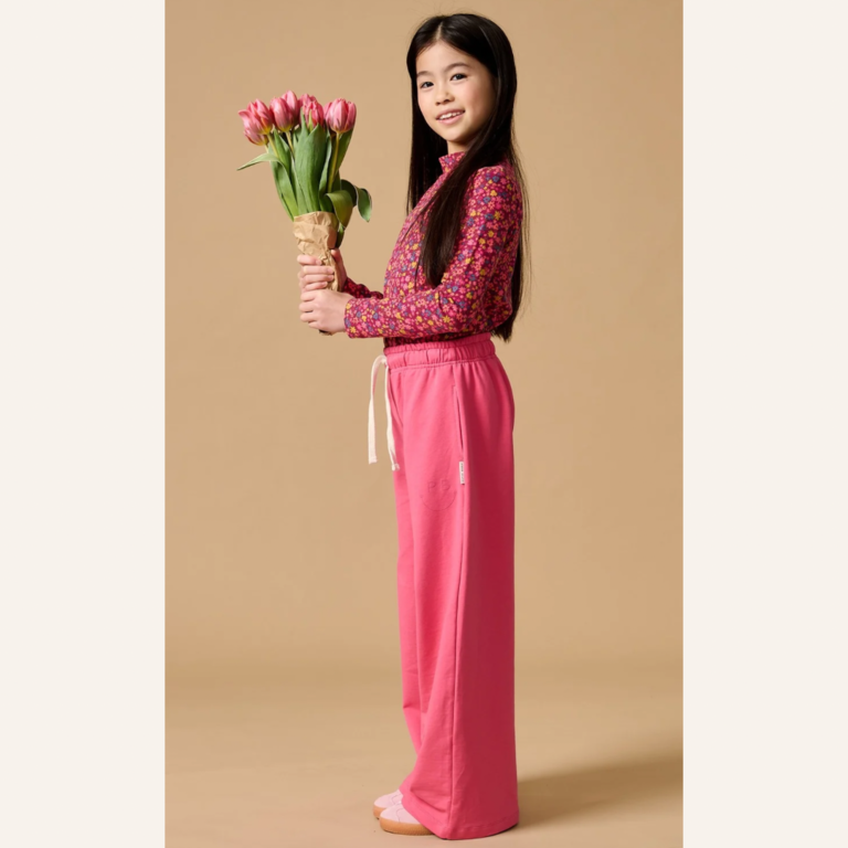 Petit Blush Petit Blush Wide leg jogger - Fruit dove