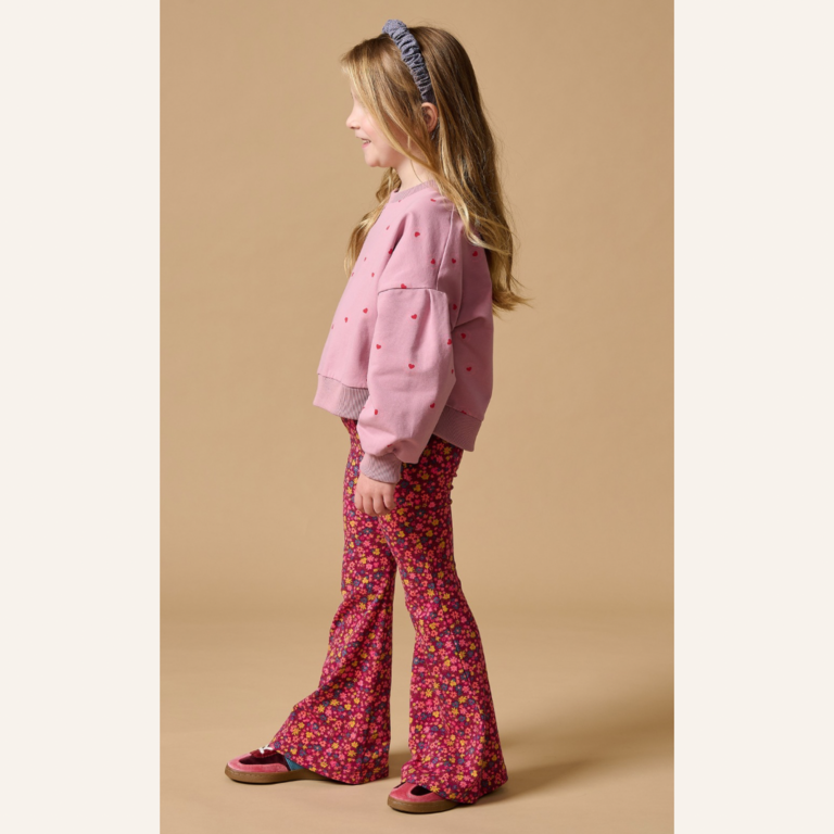 Petit Blush Petit Blush Easy sweater Love to Love - Lilas