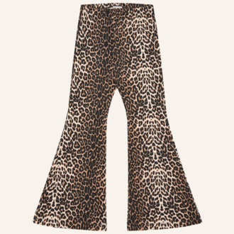 Petit Blush Petit Blush Bowie flared pants - Leopard