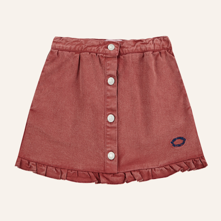 Bobo Choses Bobo Choses Tic Tac Toe Ruffled Skirt