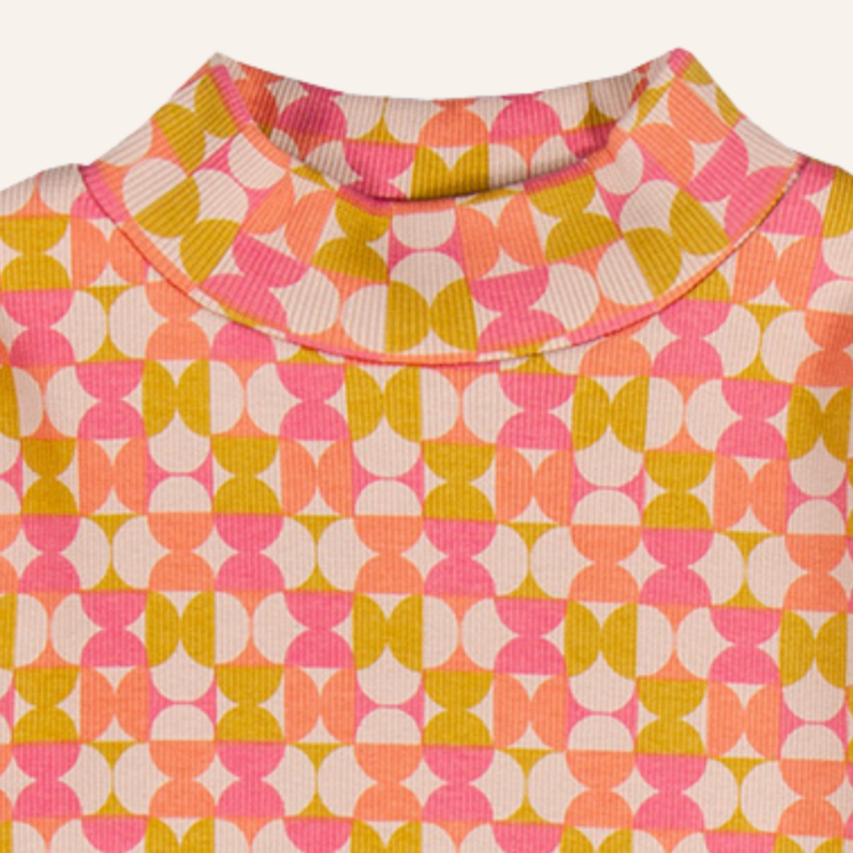 Petit Blush Petit Blush rib turtle neck - Diabolo