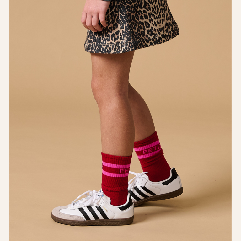 Petit Blush Petit Blush Sport socks - Red/pink