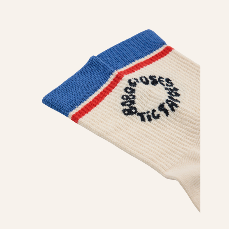 Bobo Choses Bobo Choses Tic Tac Toe Color Block Long Socks