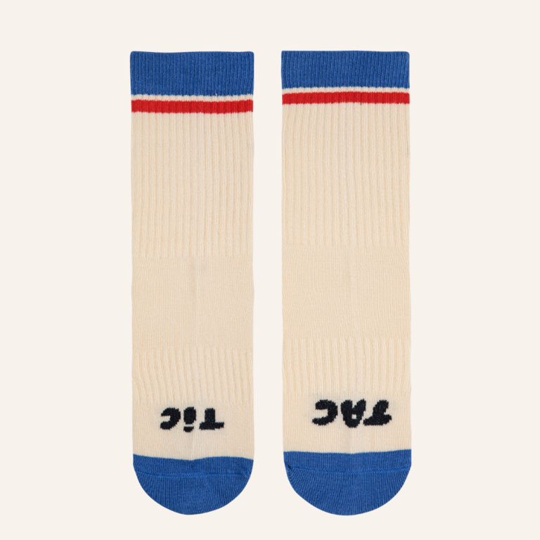 Bobo Choses Bobo Choses Tic Tac Toe Color Block Long Socks