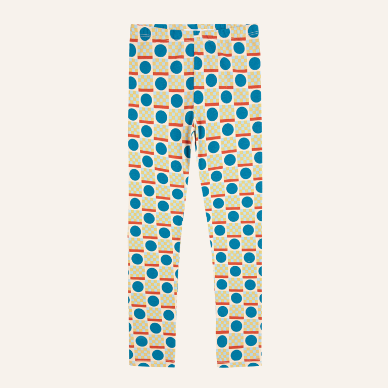 Bobo Choses Bobo Choses Geomatric Scacs All Over Leggings