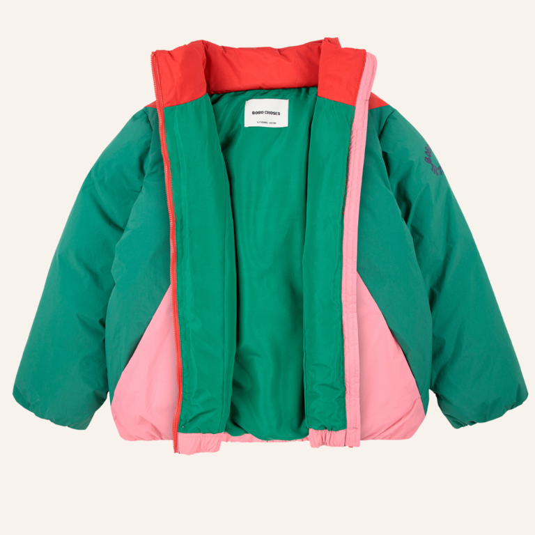 Bobo Choses Bobo Choses Tic Tac Toe Color Block Anorak