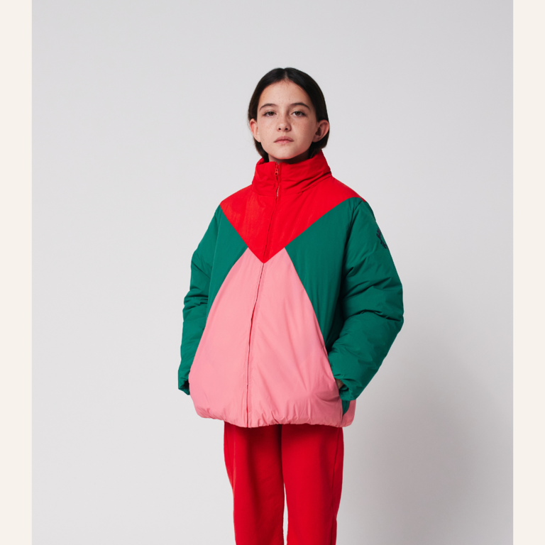 Bobo Choses Bobo Choses Tic Tac Toe Color Block Anorak