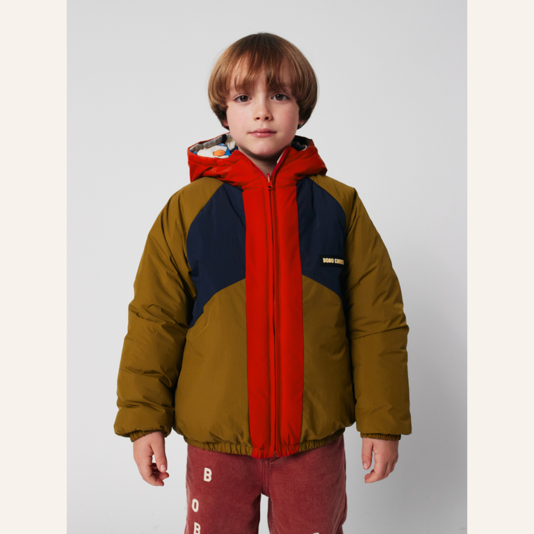 Bobo Choses Bobo Choses Doggy Mate All Over Reversible Anorak