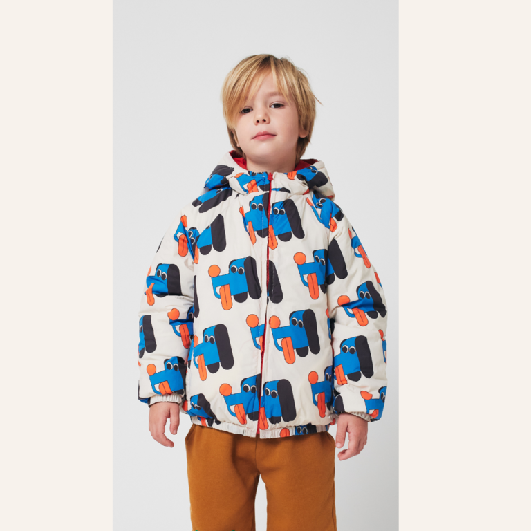 Bobo Choses Bobo Choses Doggy Mate All Over Reversible Anorak