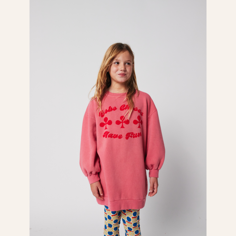 Bobo Choses Bobo Choses Have Fun Sweatshirt Dress