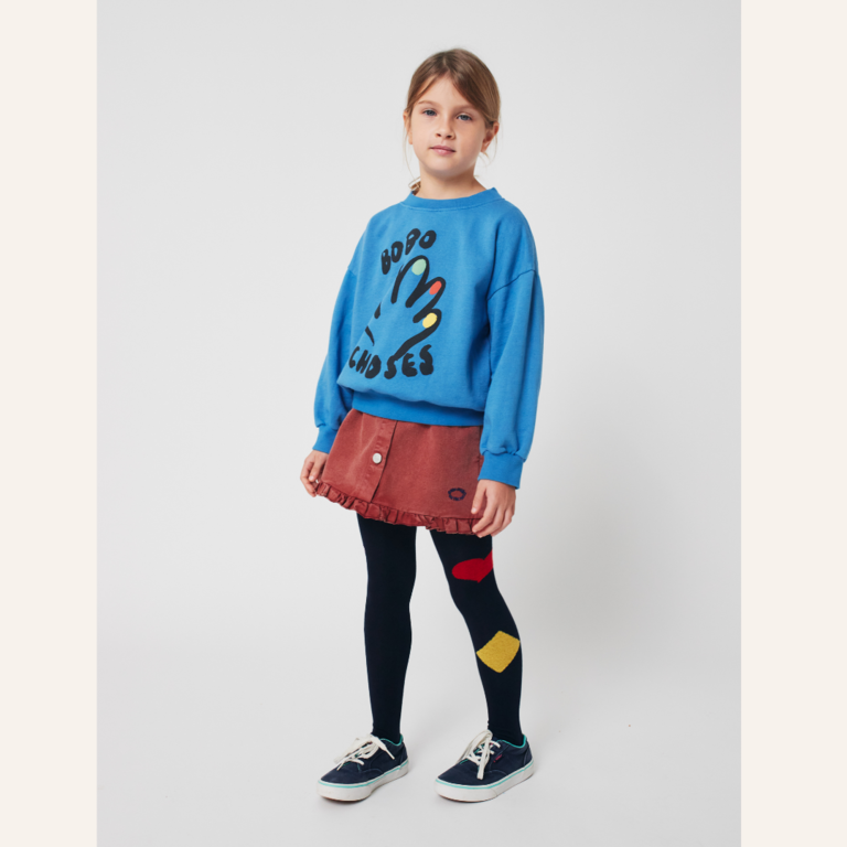 Bobo Choses Bobo Choses Tic Tac Toe Ruffled Skirt