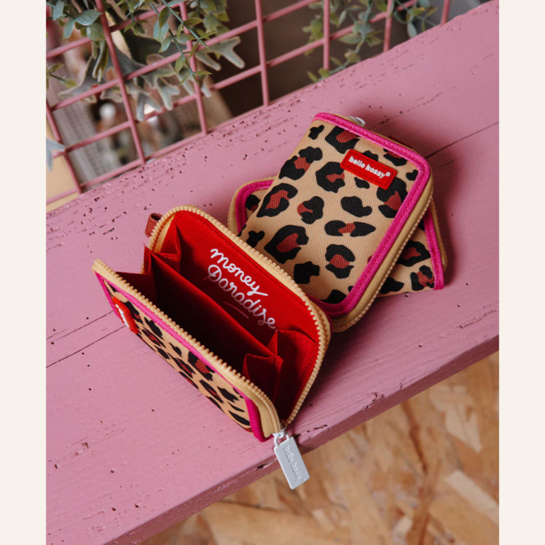 Hello Hossy Hello Hossy portemonnee - Leopard