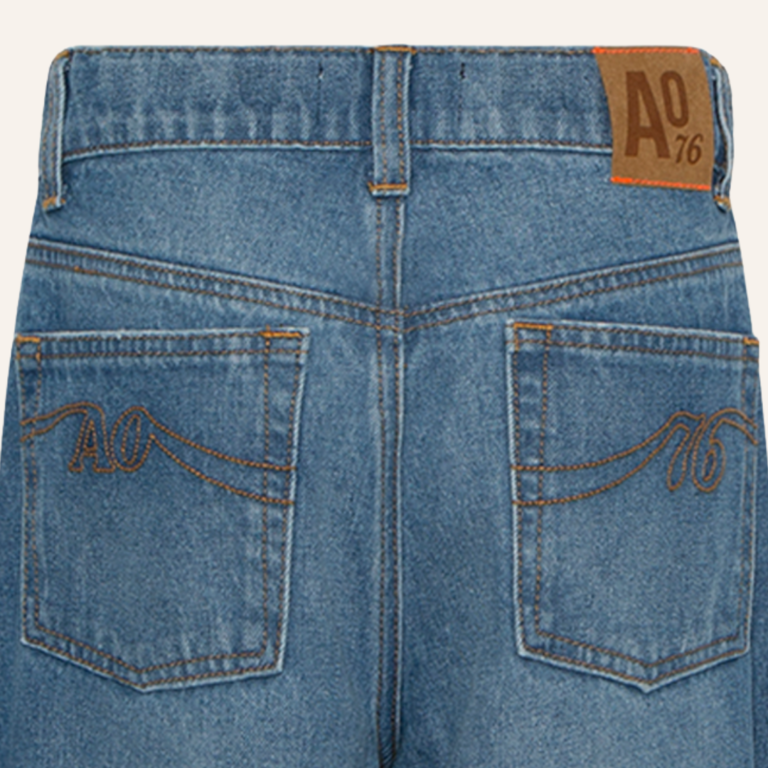 Ao76 Ao76 Coco middle denim pants - Wash middle