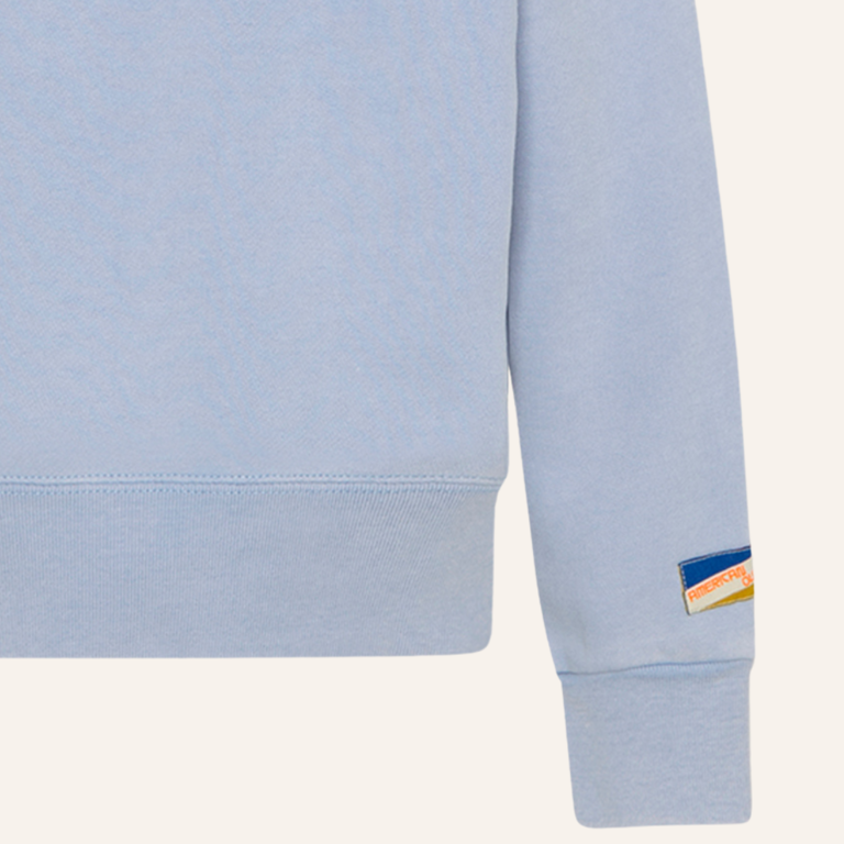 Ao76 Ao76 Clyde sweater break - Light blue