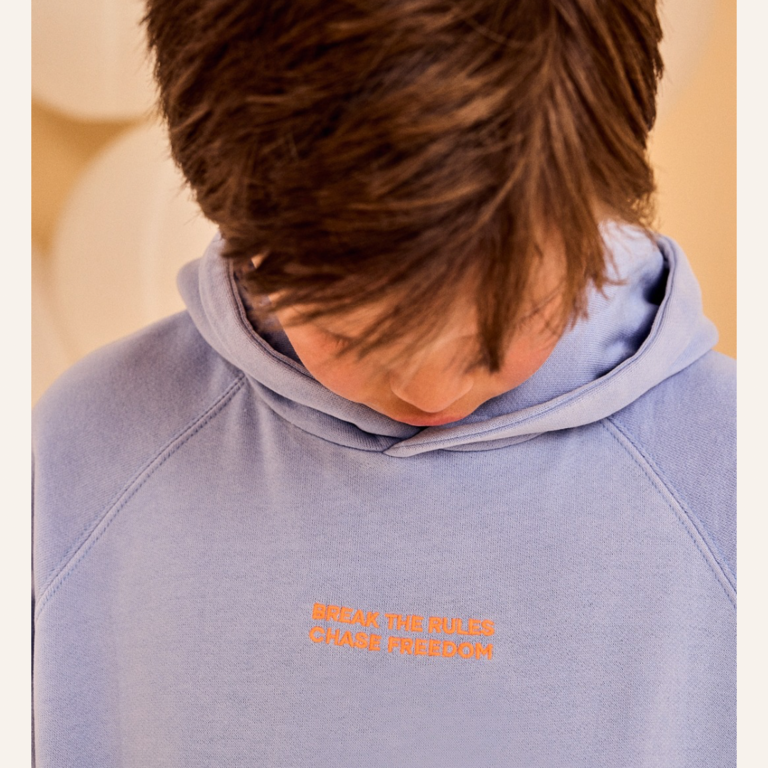 Ao76 Ao76 Clyde sweater break - Light blue