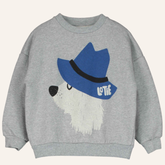 Lötiekids Lötiekids Sweatshirt Chill Dog - Grey Lötiekids Lötiekids Sweatshirt Chill Dog - Grey
